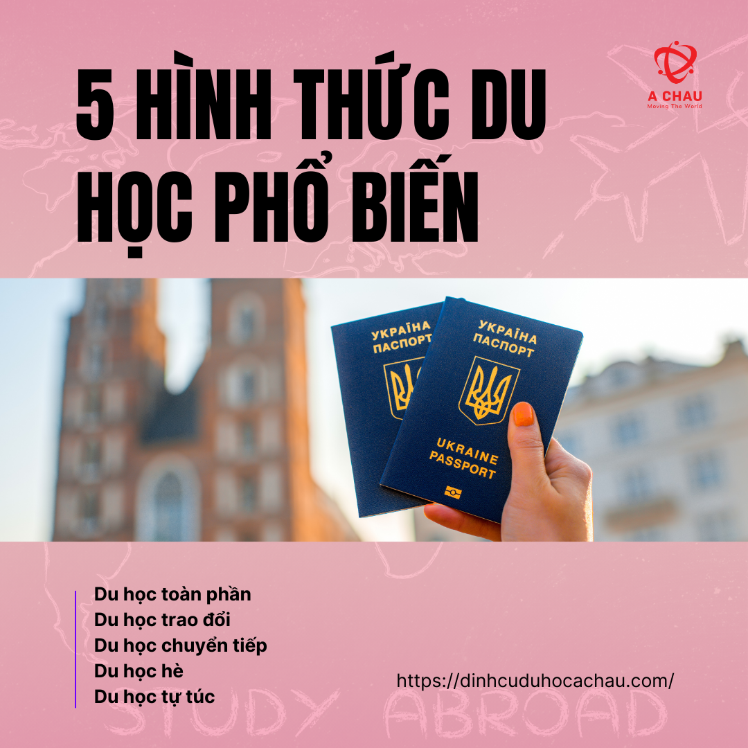 5 Hình Thức Du Học Phổ Biến Năm 2024