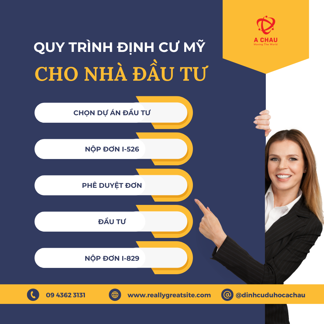 Quy Trình Định Cư Mỹ Cho Nhà Đầu Tư: Hướng Dẫn Chi Tiết Từ A đến Z